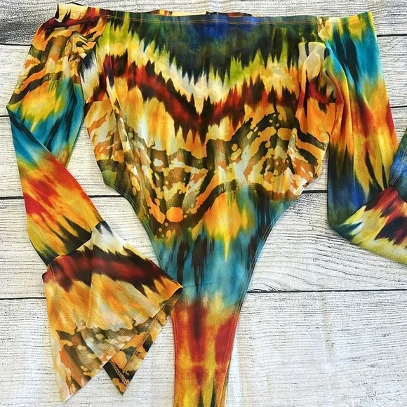 Fashion Nova • Bodysuit and Pants Combo • Sz 2X • NEW! - Picture 6 of 16